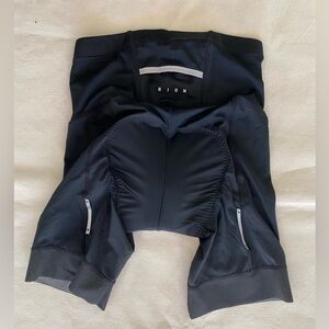 Rion Black Athletic Biking Shorts Black Large